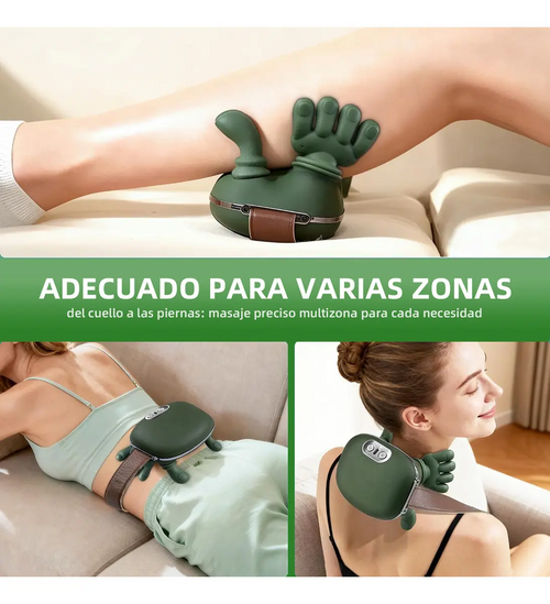 Masajeador de cuello y hombros - adecuado para varias zonas del cuerpo